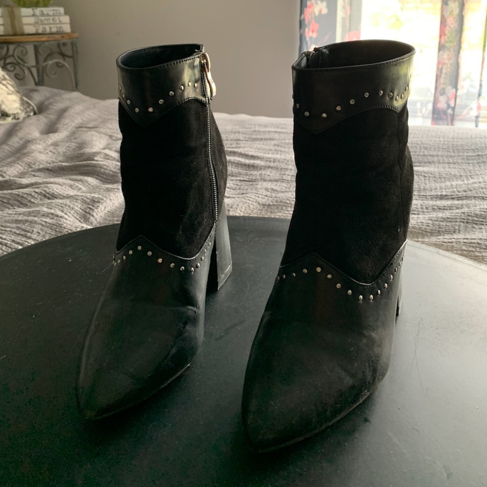 Lost Ink Ankle Boots